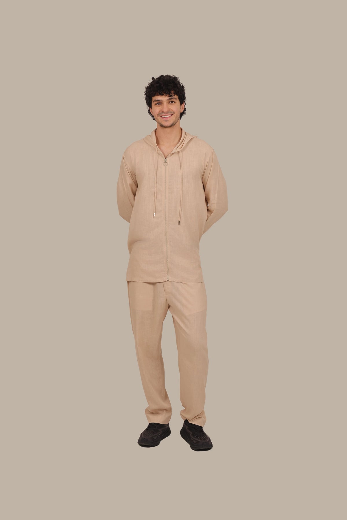 Creed - Men's Linen Hooded Set