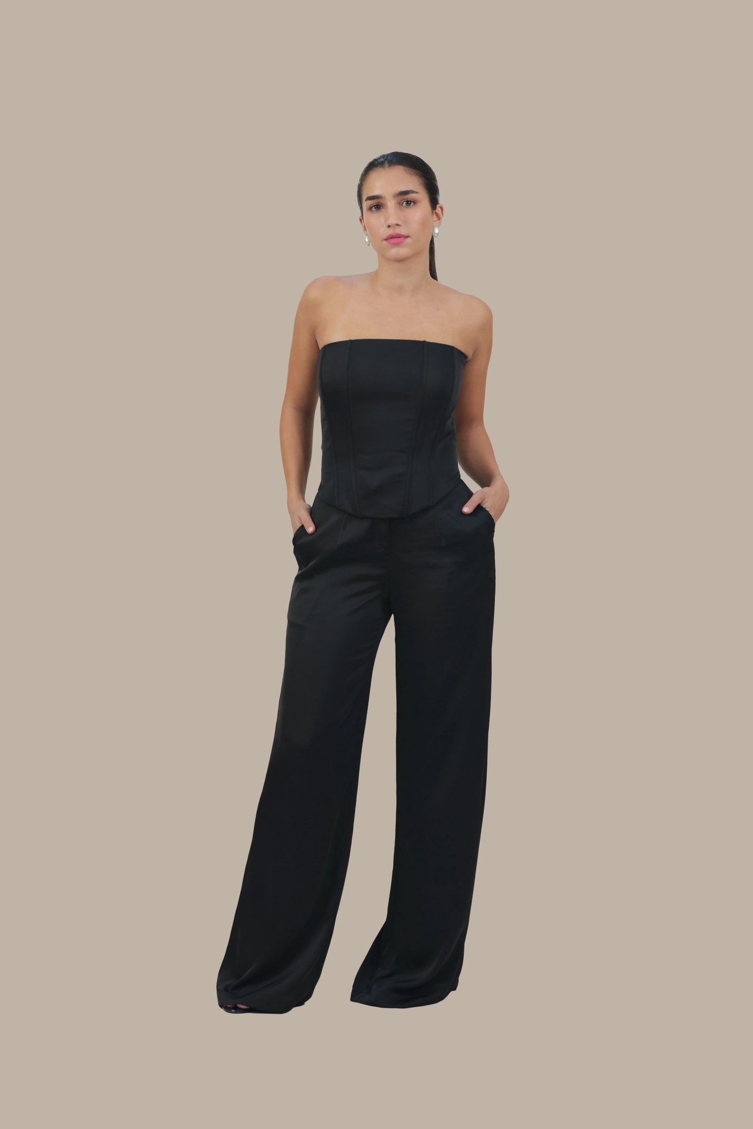 Old Money Vibe - Women's Silk Statement Set