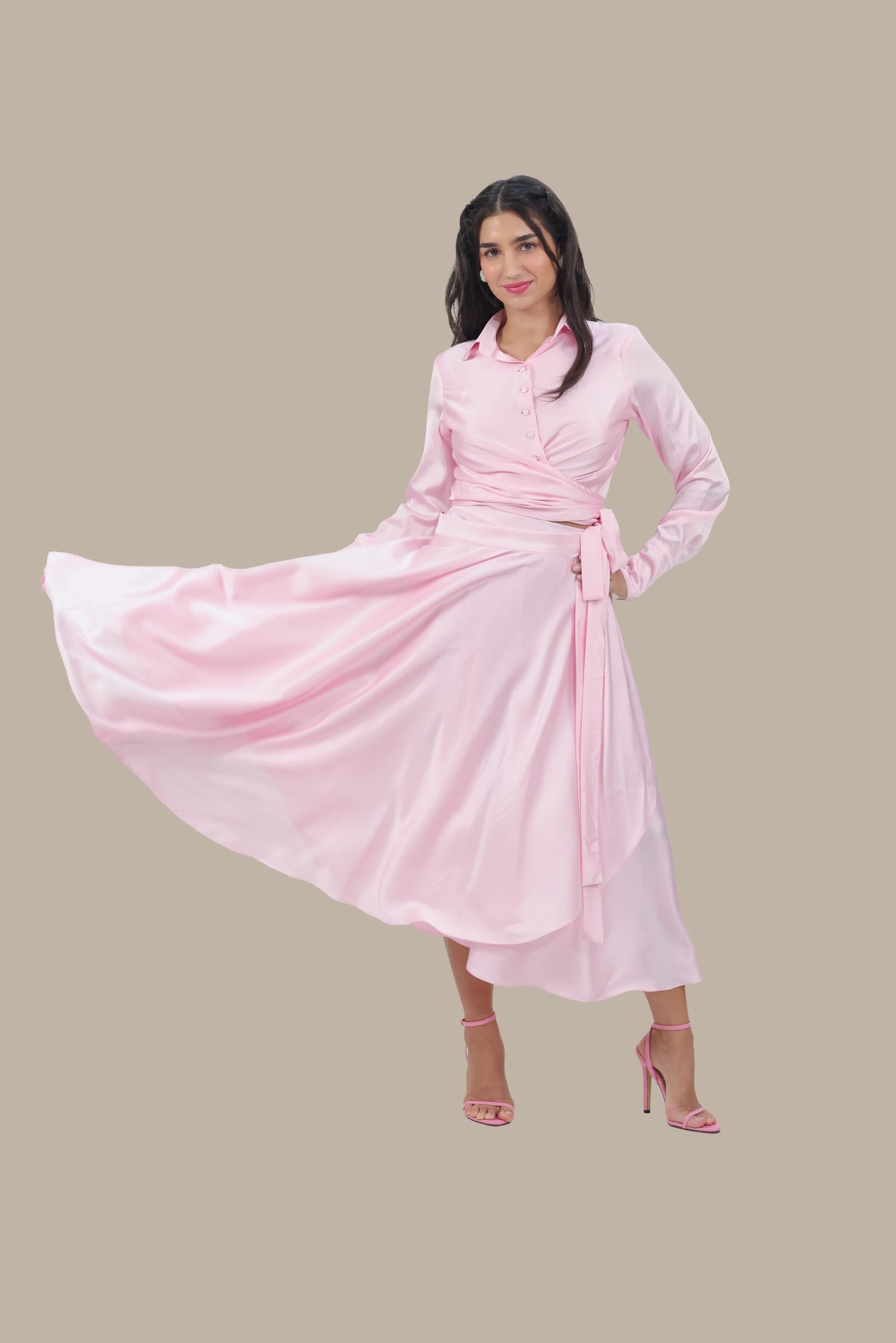 Princess Treatment Only - Women's Silk Co-ord Set
