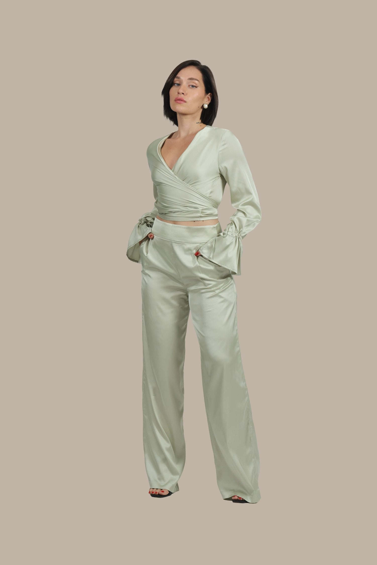 Feminine Energy - Women's Silk Co-ord Set