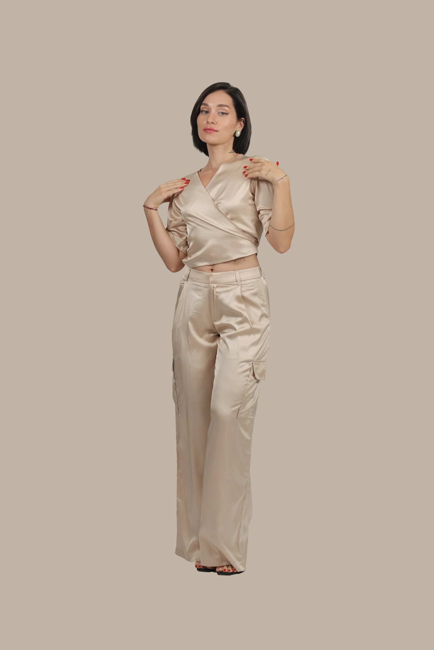 Unbothered – Women's Silk Co-ord Set