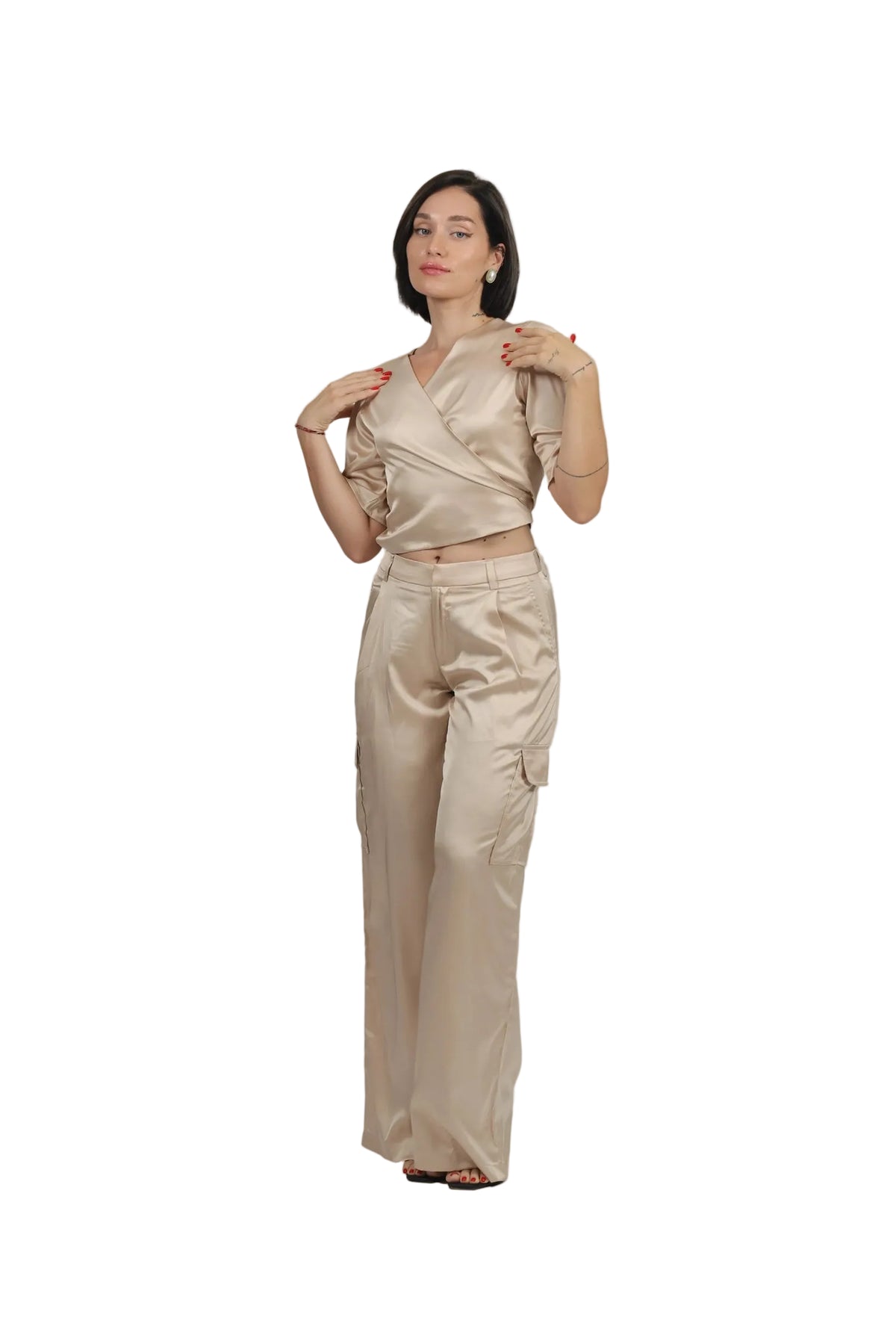 Unbothered - Women's Silk Co-ord Set