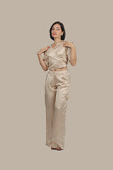 Unbothered – Women's Silk Co-ord Set