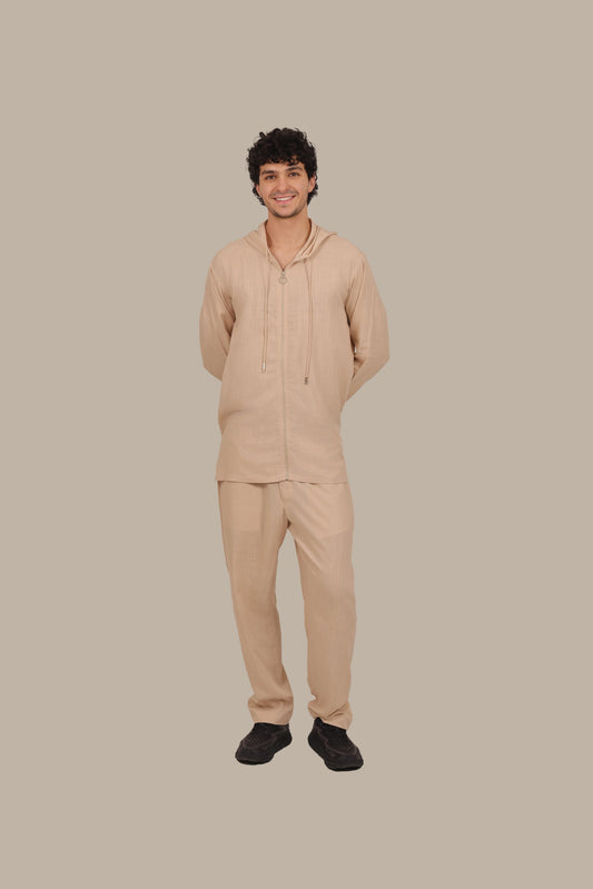 Creed - Men's Linen Hooded Set