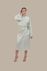 She's the Moment - Women's Silk Co-ord Set