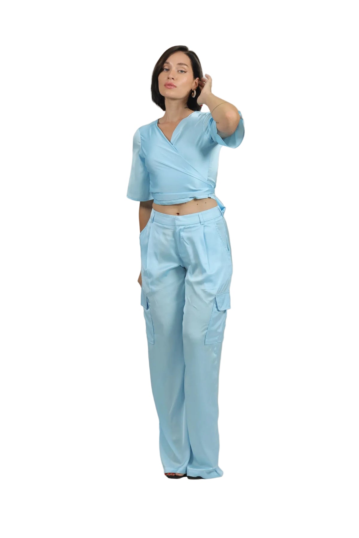 Unbothered - Women's Silk Co-ord Set