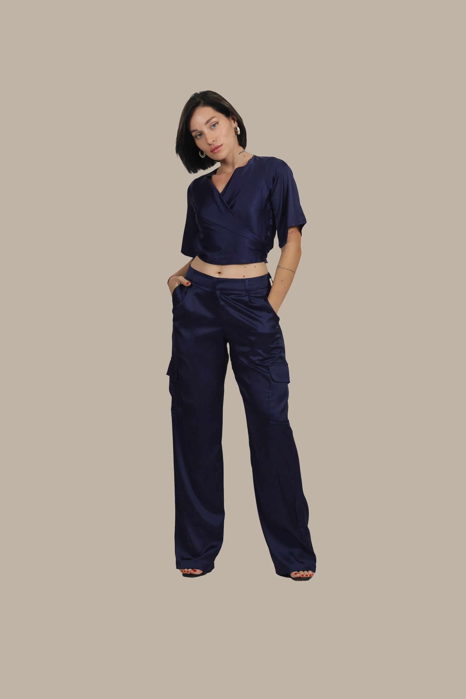Unbothered – Women's Silk Co-ord Set