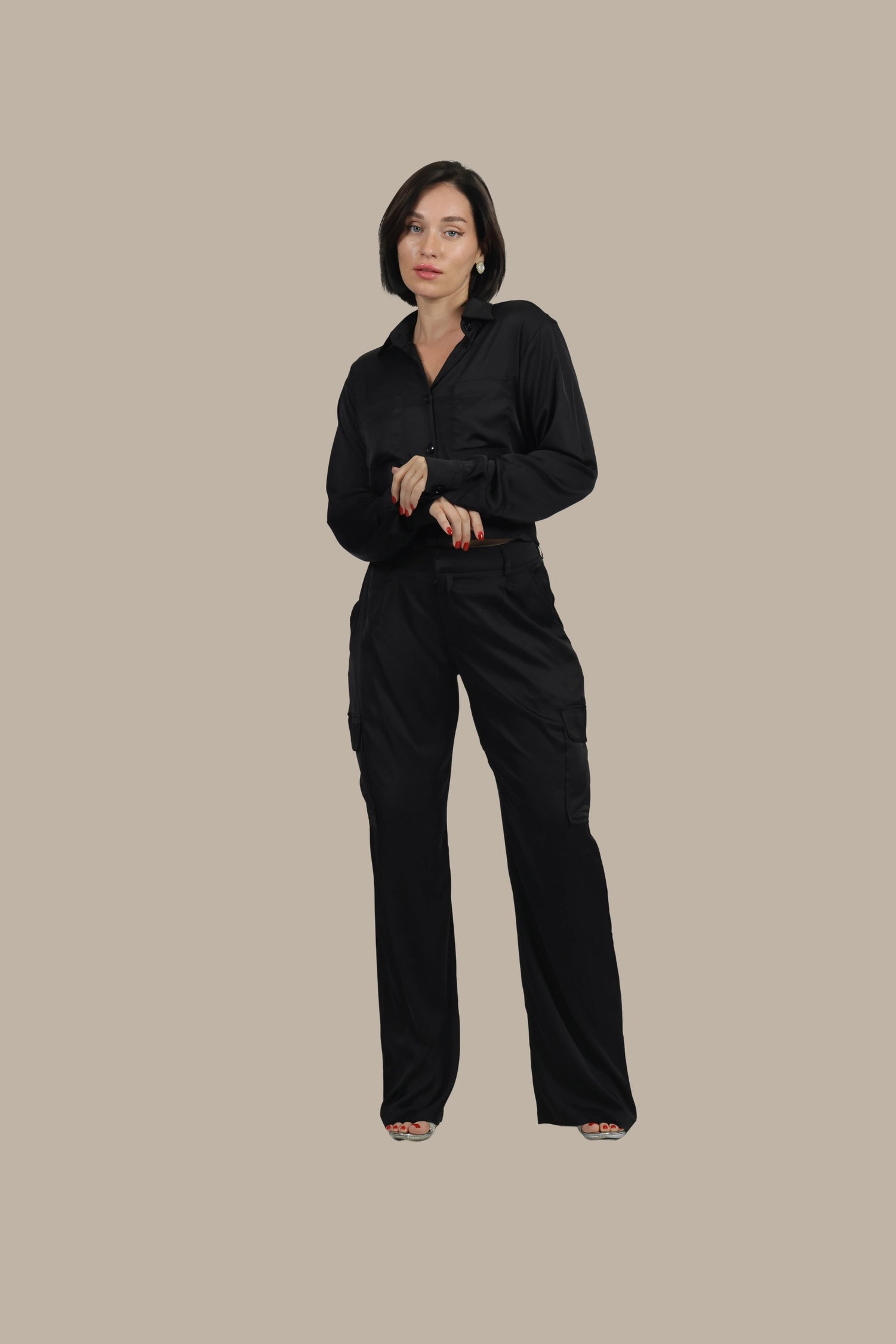 Soft Rebel - Women’s Silk Co-ord Set