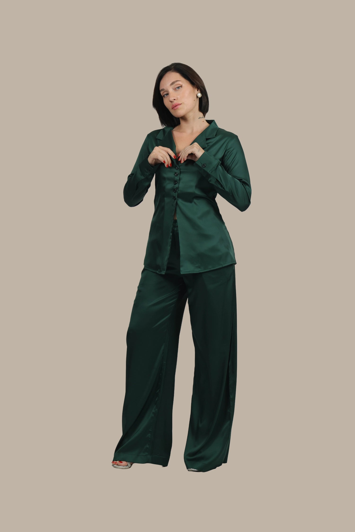 Boss Babe Energy - Women's Silk Co-ord Set