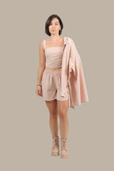 Stripe Show - Women's Linen 3-Piece Set