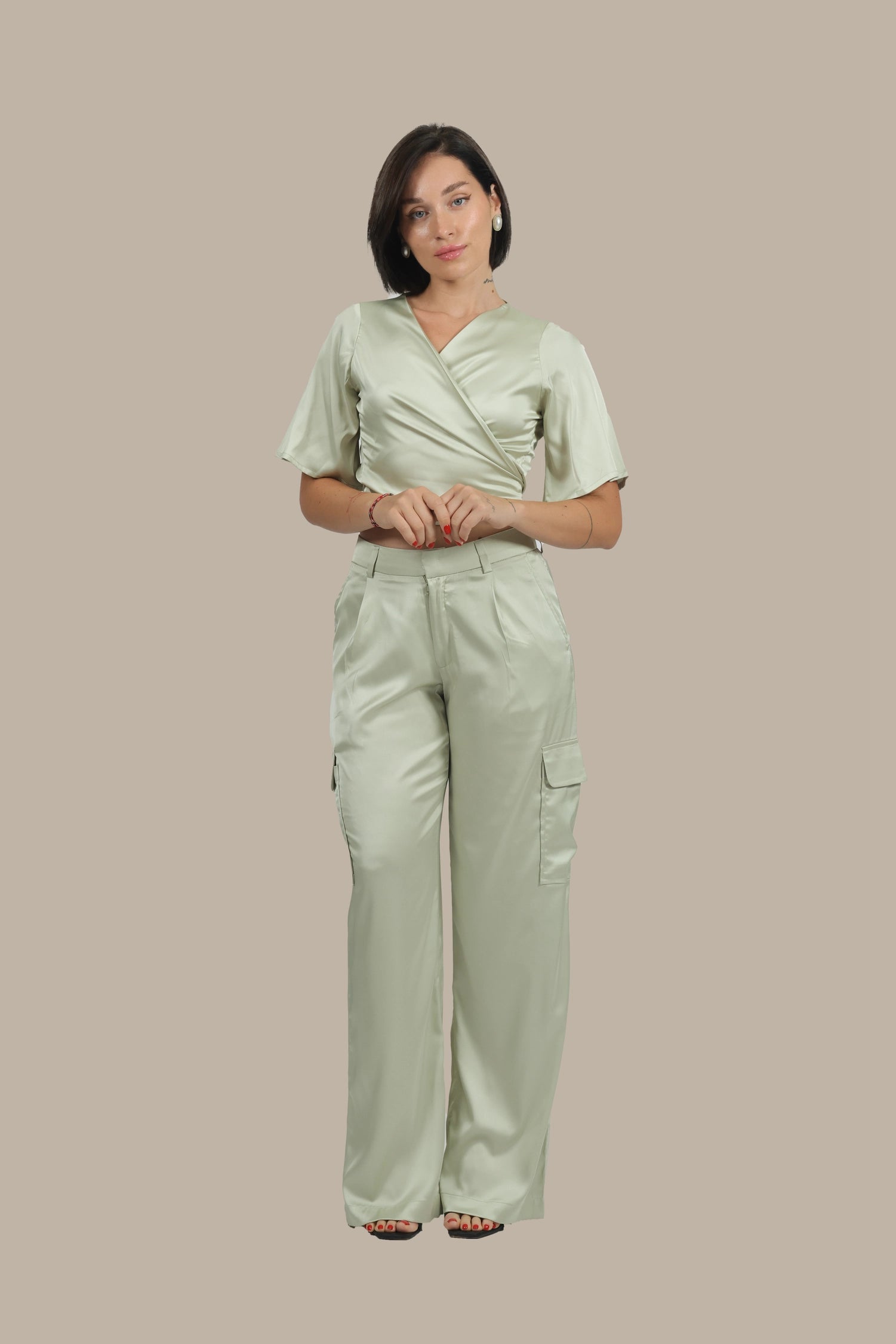 Unbothered – Women's Silk Co-ord Set