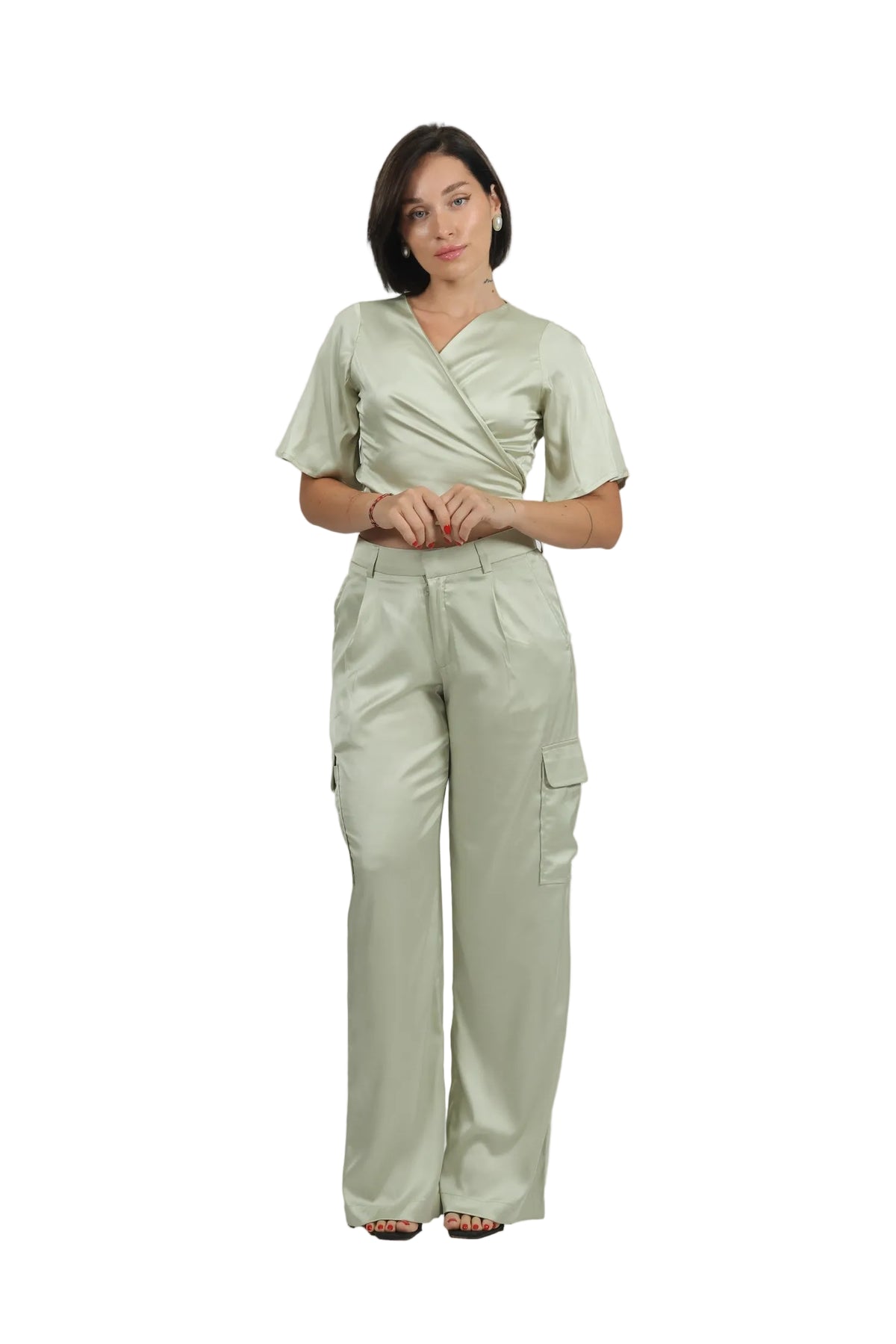 Unbothered - Women's Silk Co-ord Set