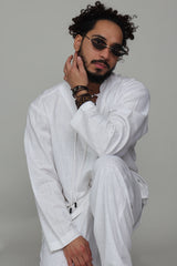 Free Spirit - Men's Linen Co-ord Set