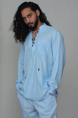 Free Spirit - Men's Linen Co-ord Set