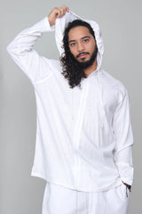 Creed - Men’s Linen Hooded Co-ord Set