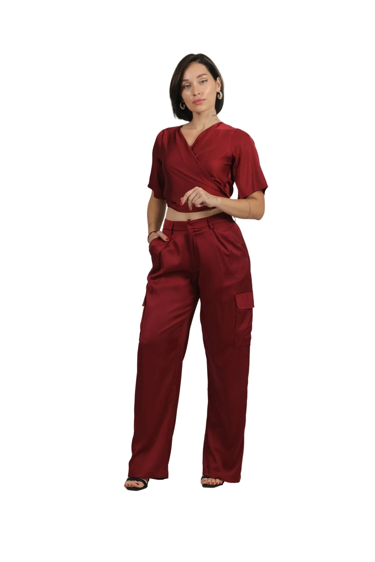 Unbothered - Women's Silk Co-ord Set