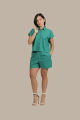 Groove Godess - Women's Color Pop Linen Set