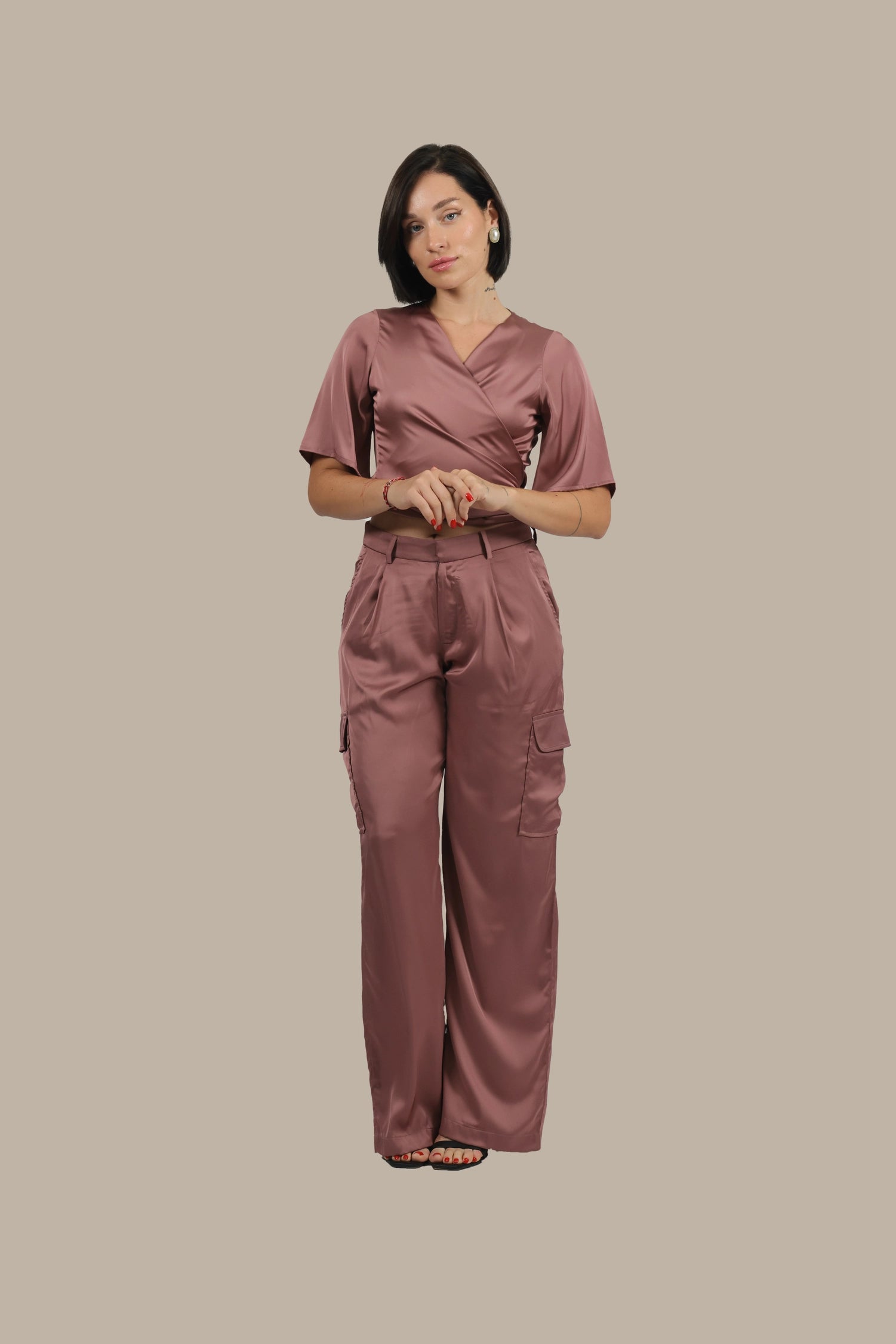 Unbothered – Women's Silk Co-ord Set