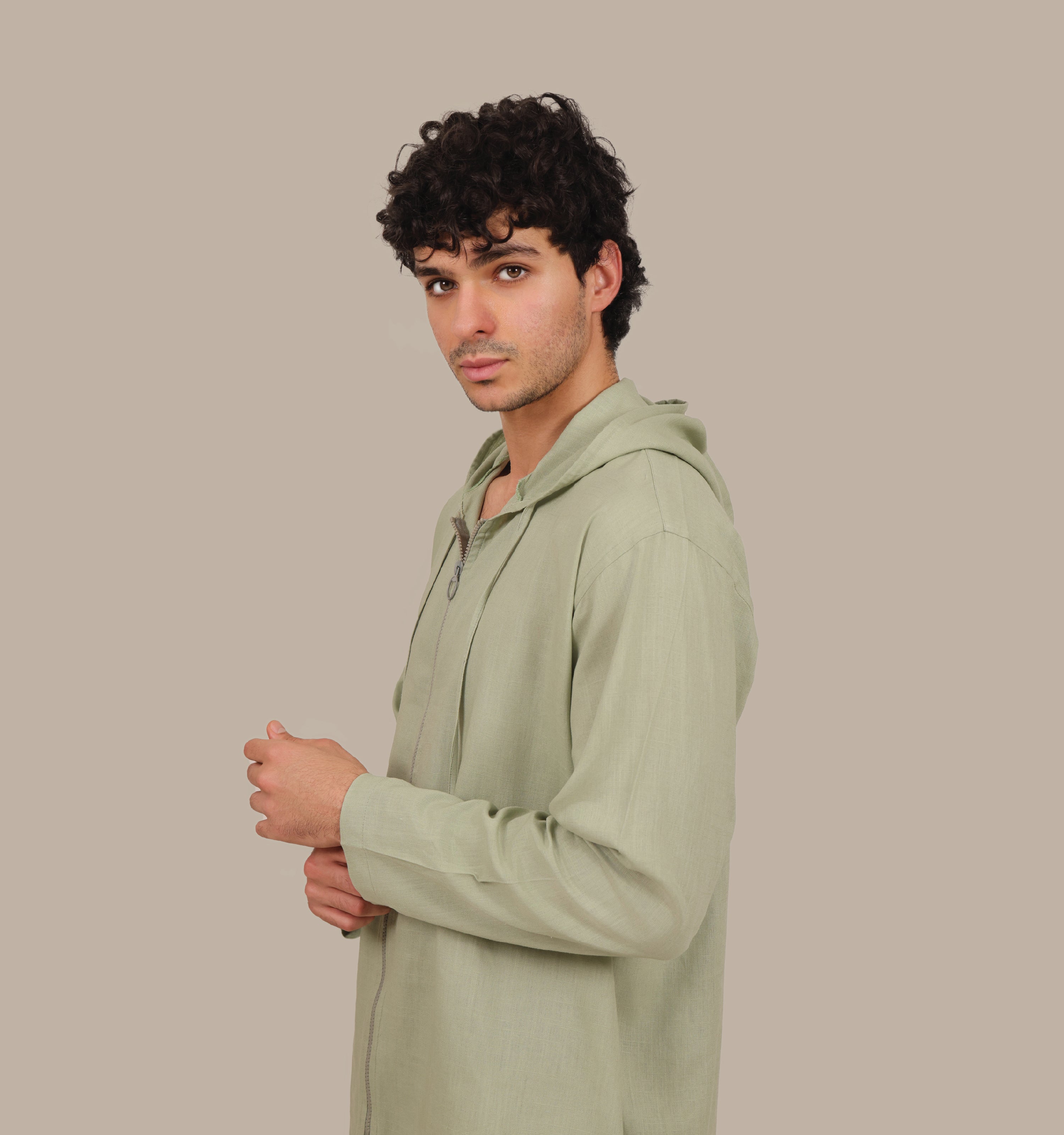 Creed - Men's Linen Hooded Set