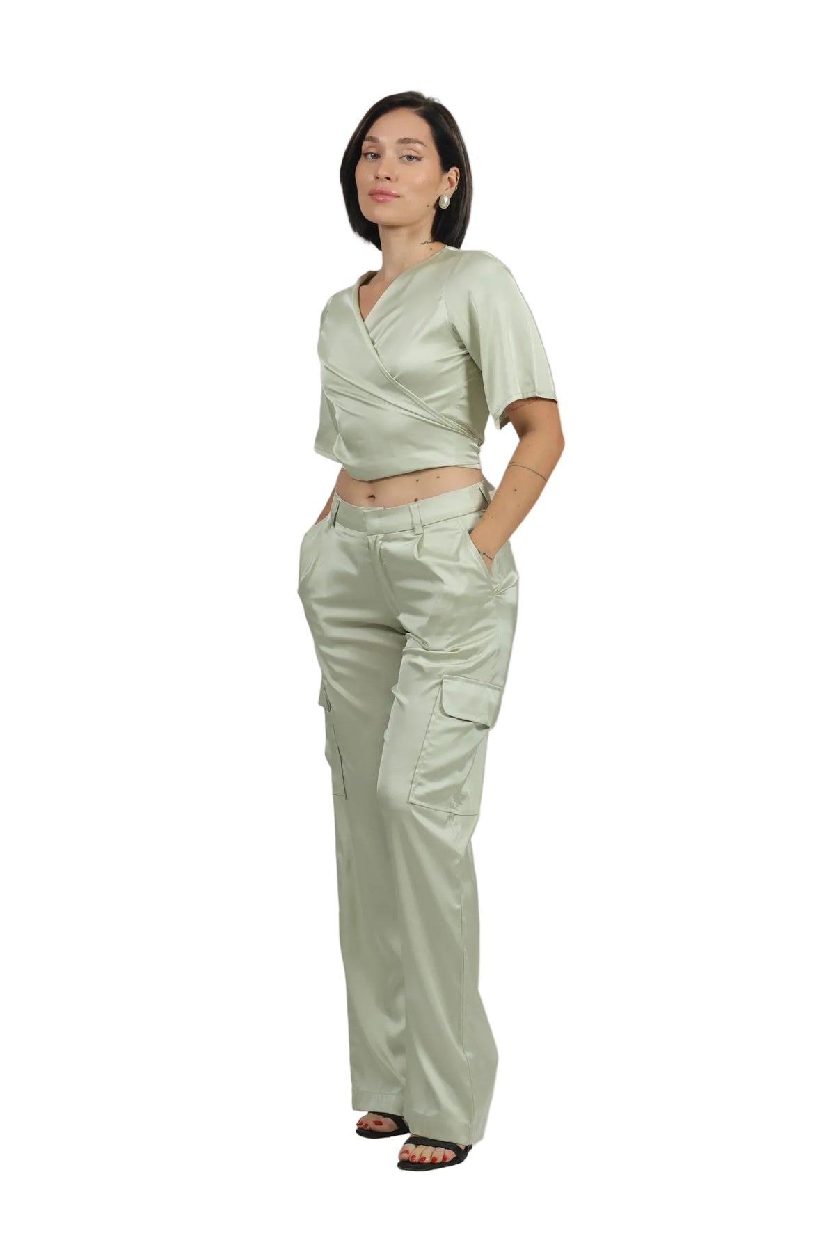 Unbothered - Women's Silk Co-ord Set