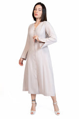 Put Together - Corset-Back Button-Through Dress