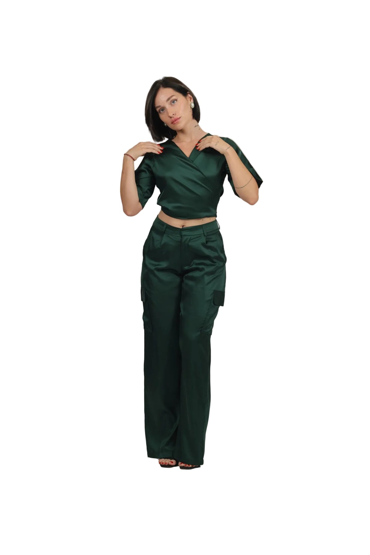 Unbothered - Women's Silk Co-ord Set