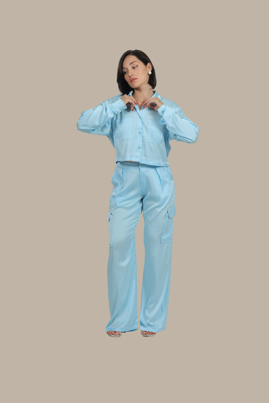 Soft Rebel - Women’s Silk Co-ord Set