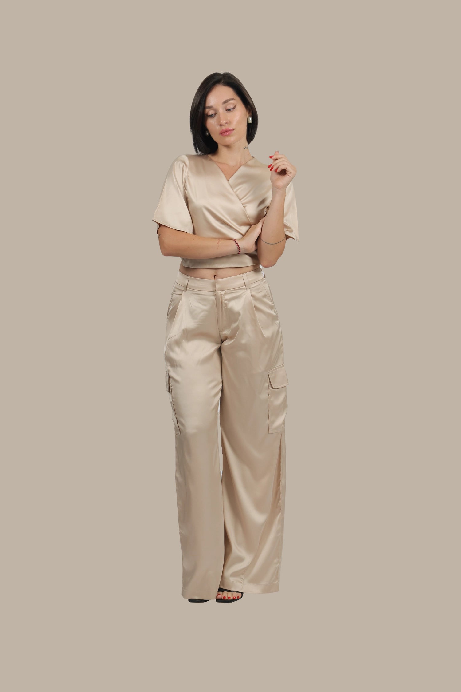 Unbothered – Women's Silk Co-ord Set