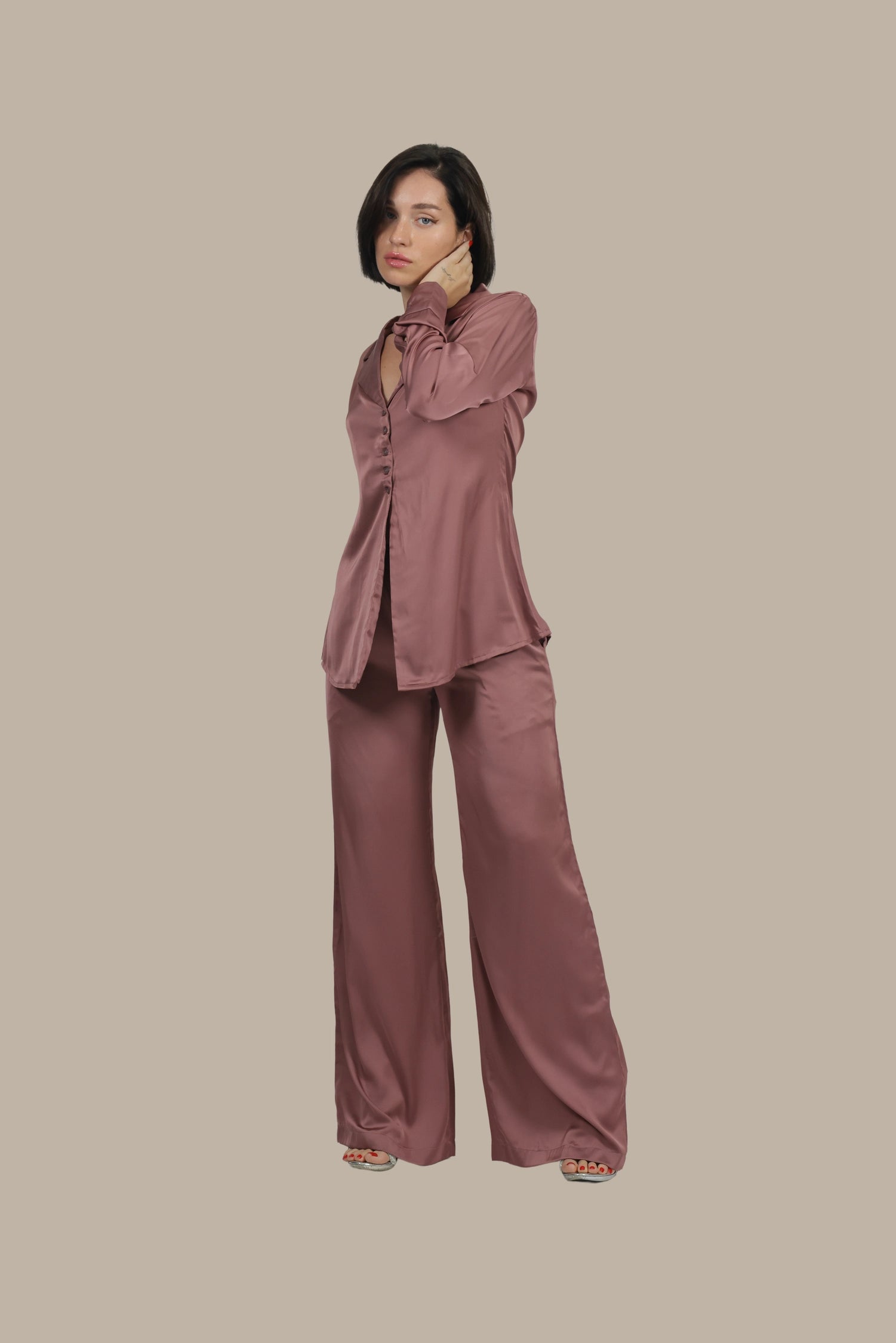 Boss Babe Energy - Women's Silk Co-ord Set