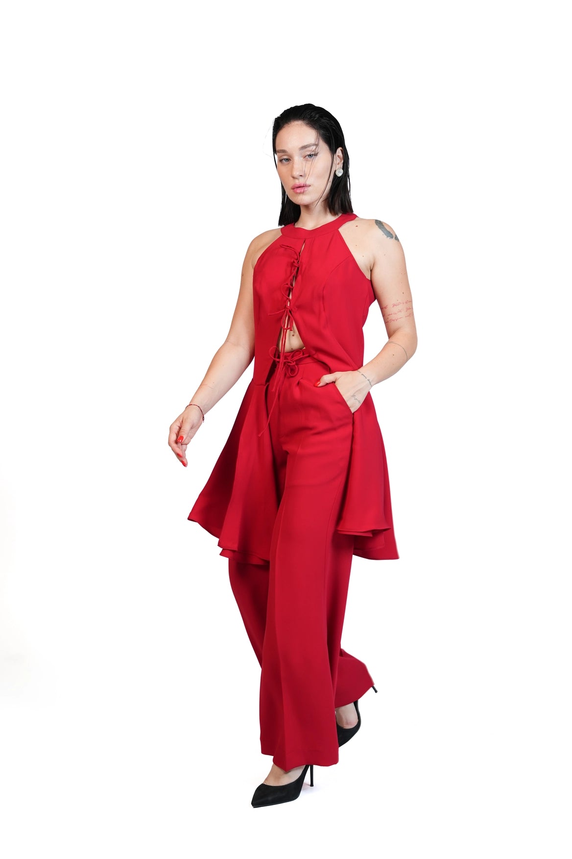 Out & About - Women’s Crepe Co-ord Set