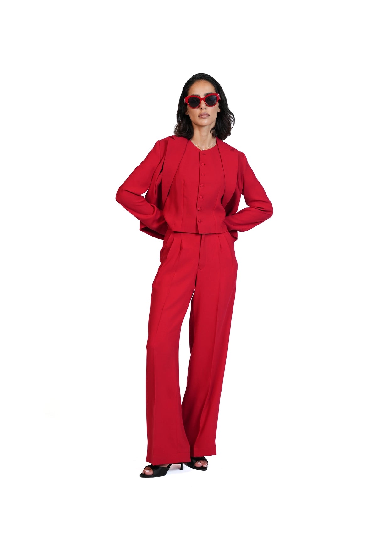 First Impression - Women’s Crepe Co-ord Set