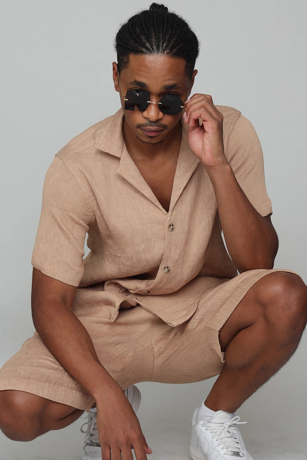 iCandy Drop - Men's Crinkle Co-ord Set