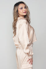 Talk Rich to Me - Women’s Silk Co-ord Set