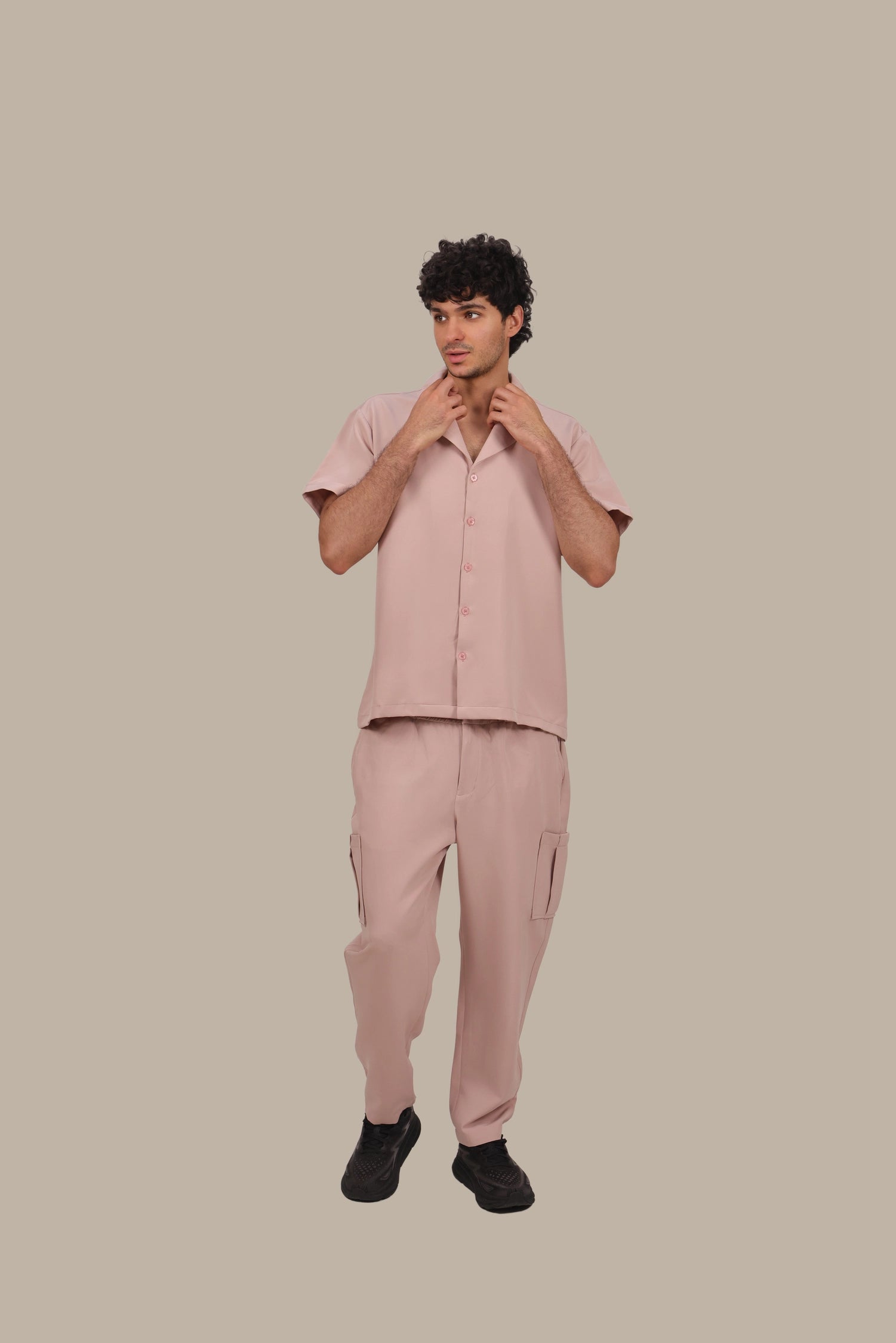 Malibu - Men's Crepe Cargo Set
