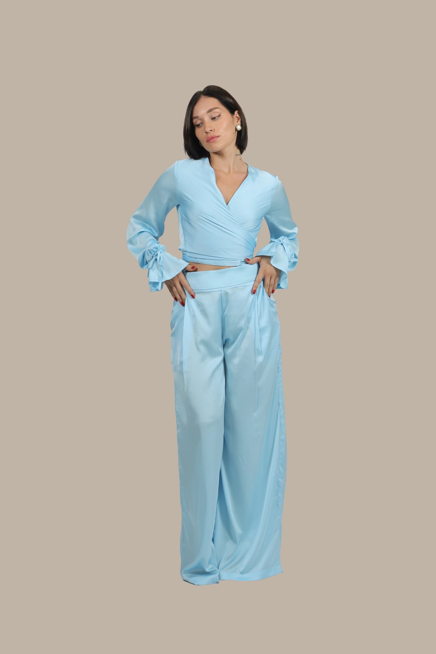 Feminine Energy - Women's Silk Co-ord Set