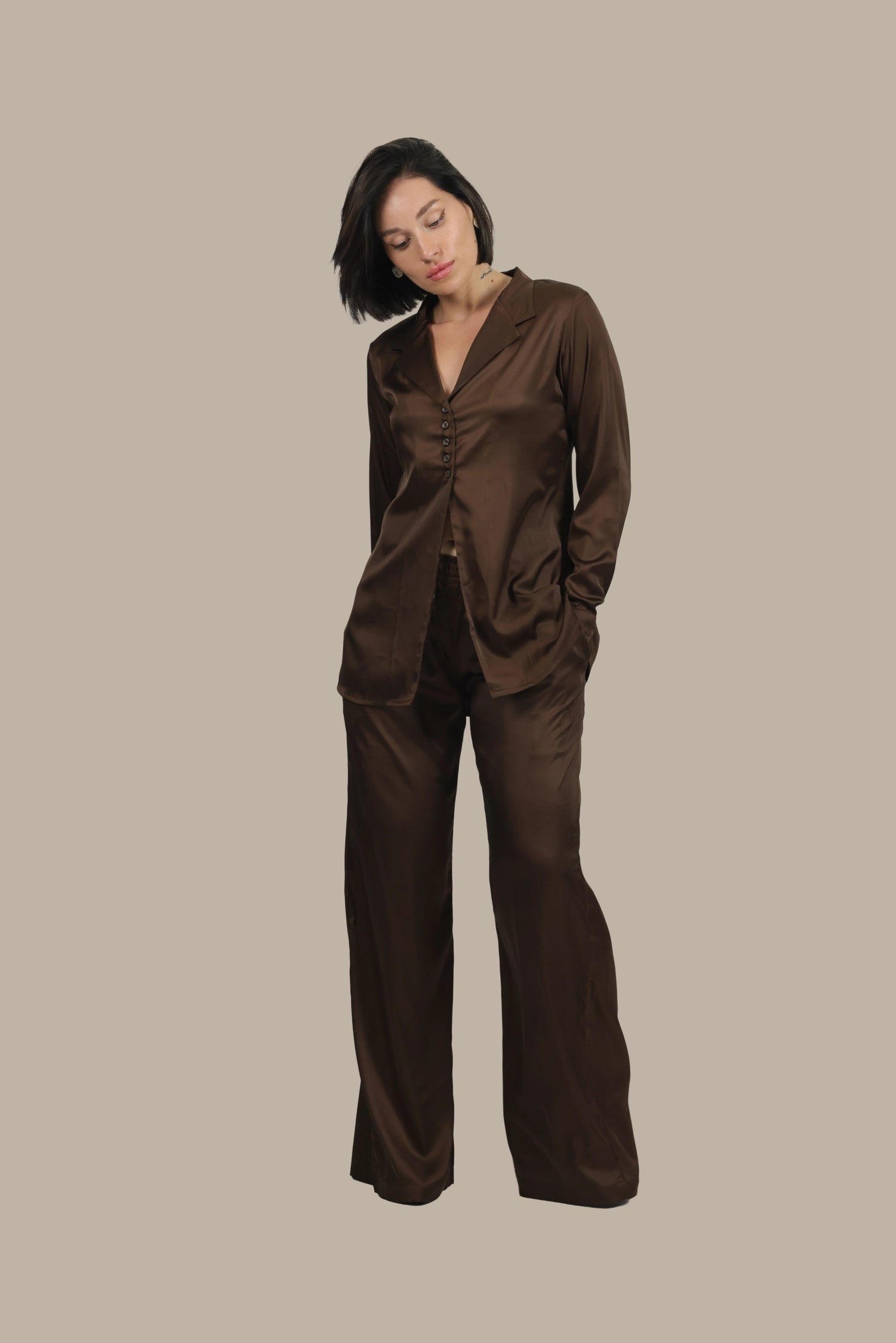 Boss Babe Energy - Women's Silk Co-ord Set