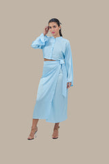 She's the Moment - Women's Silk Co-ord Set