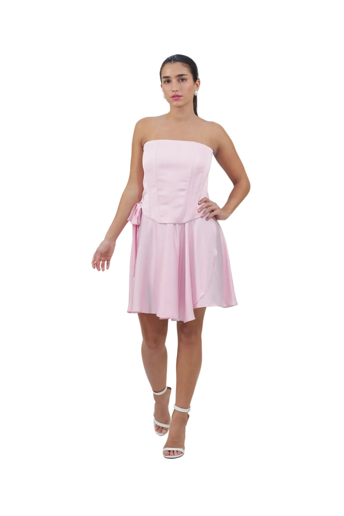 Mood: Princess - Women's Silk Corset & Wrap Skirt Set
