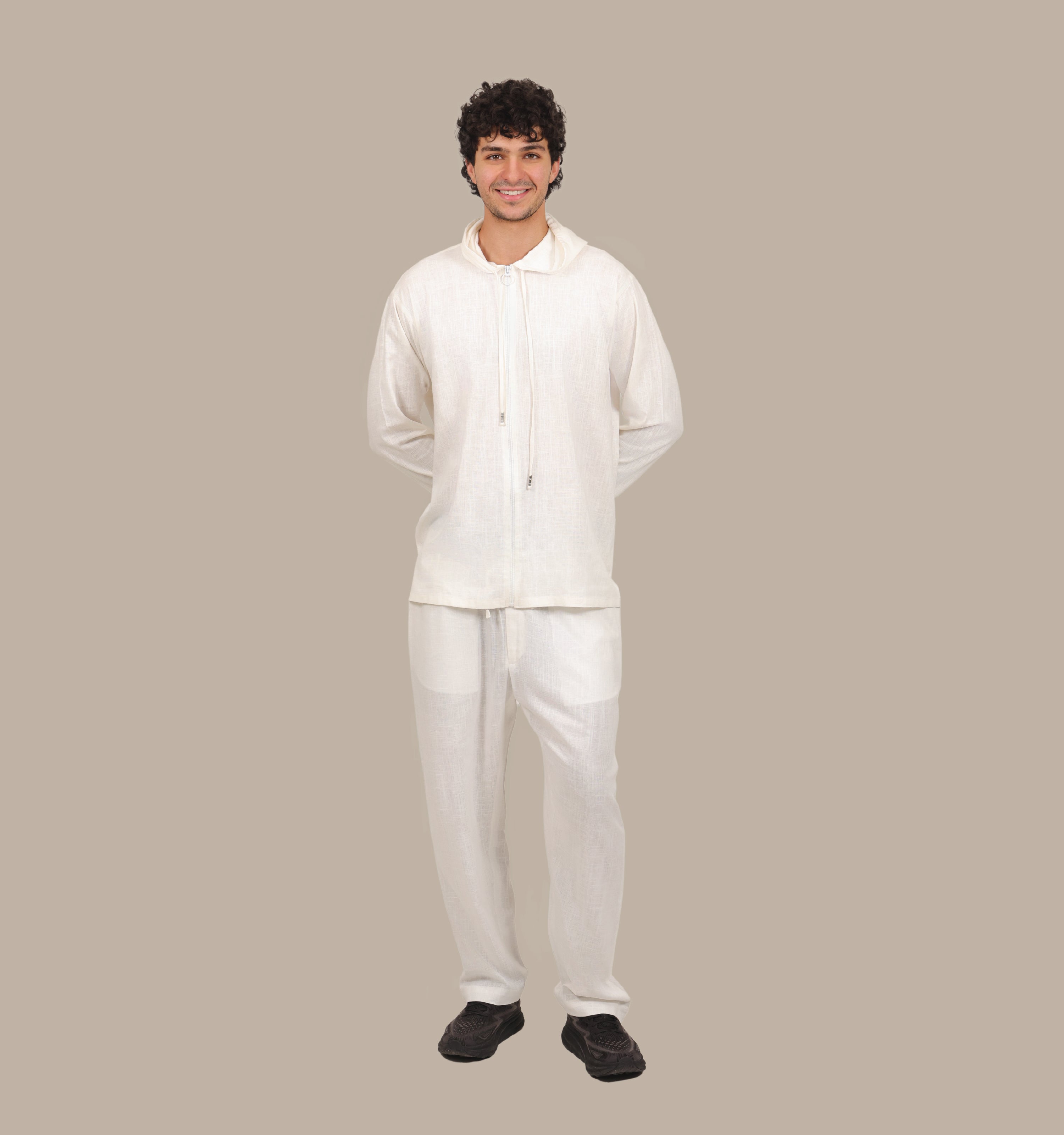 Creed - Men's Linen Hooded Set