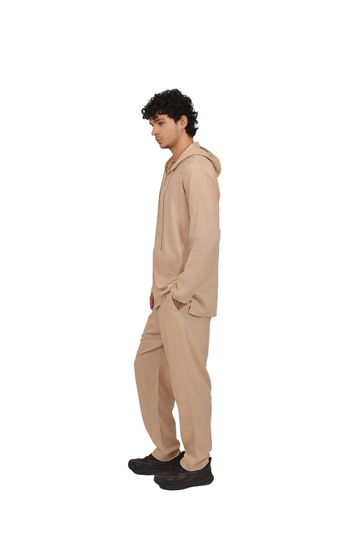 Creed - Men's Linen Hooded Co-ord Set