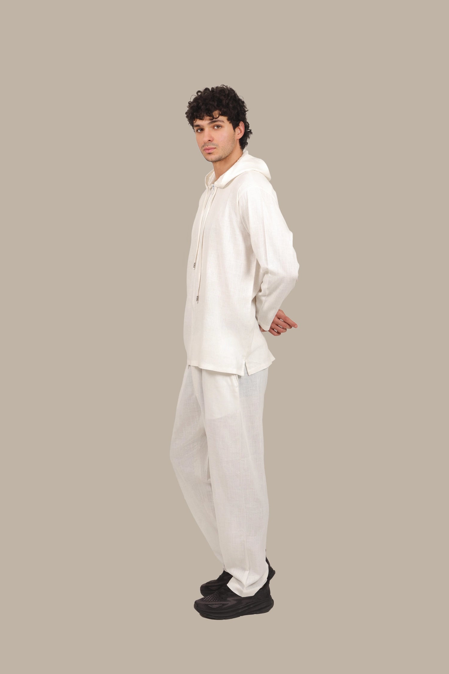 Creed - Men's Linen Hooded Set