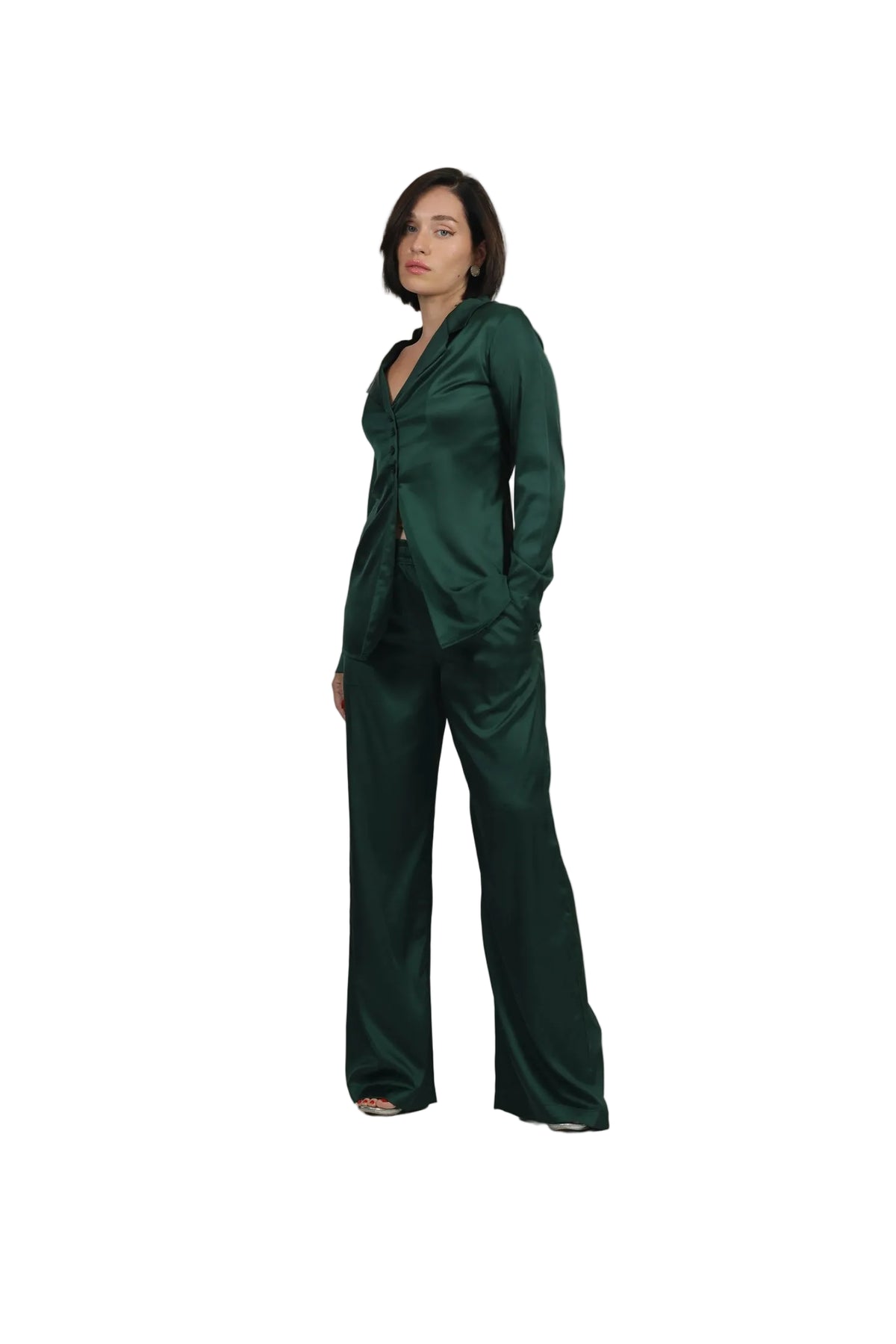 Boss Babe Energy - Women's Silk Blazer Co-ord Set