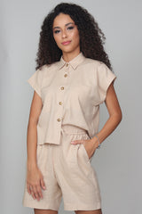Groove Godess - Women's Color Pop Linen Set