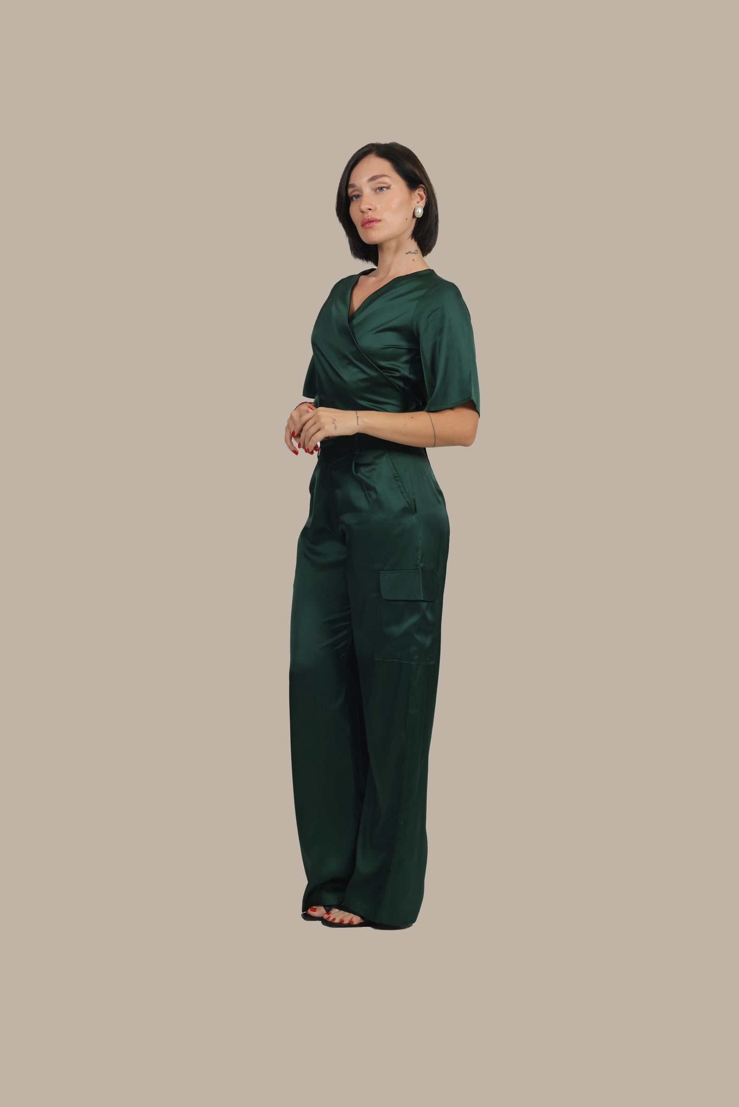 Unbothered – Women's Silk Co-ord Set
