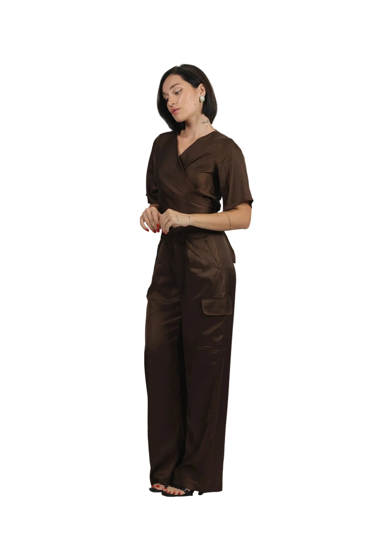 Unbothered - Women's Silk Co-ord Set