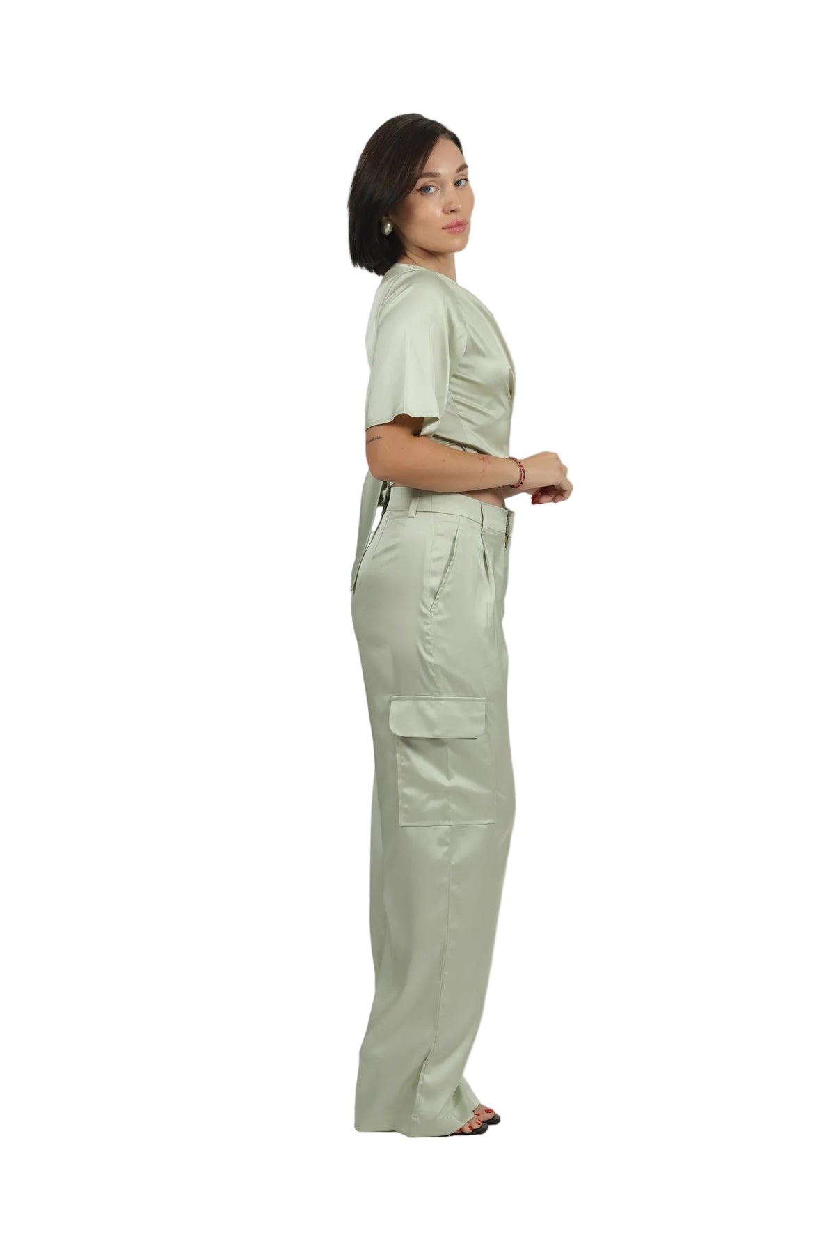 Unbothered - Women's Silk Co-ord Set