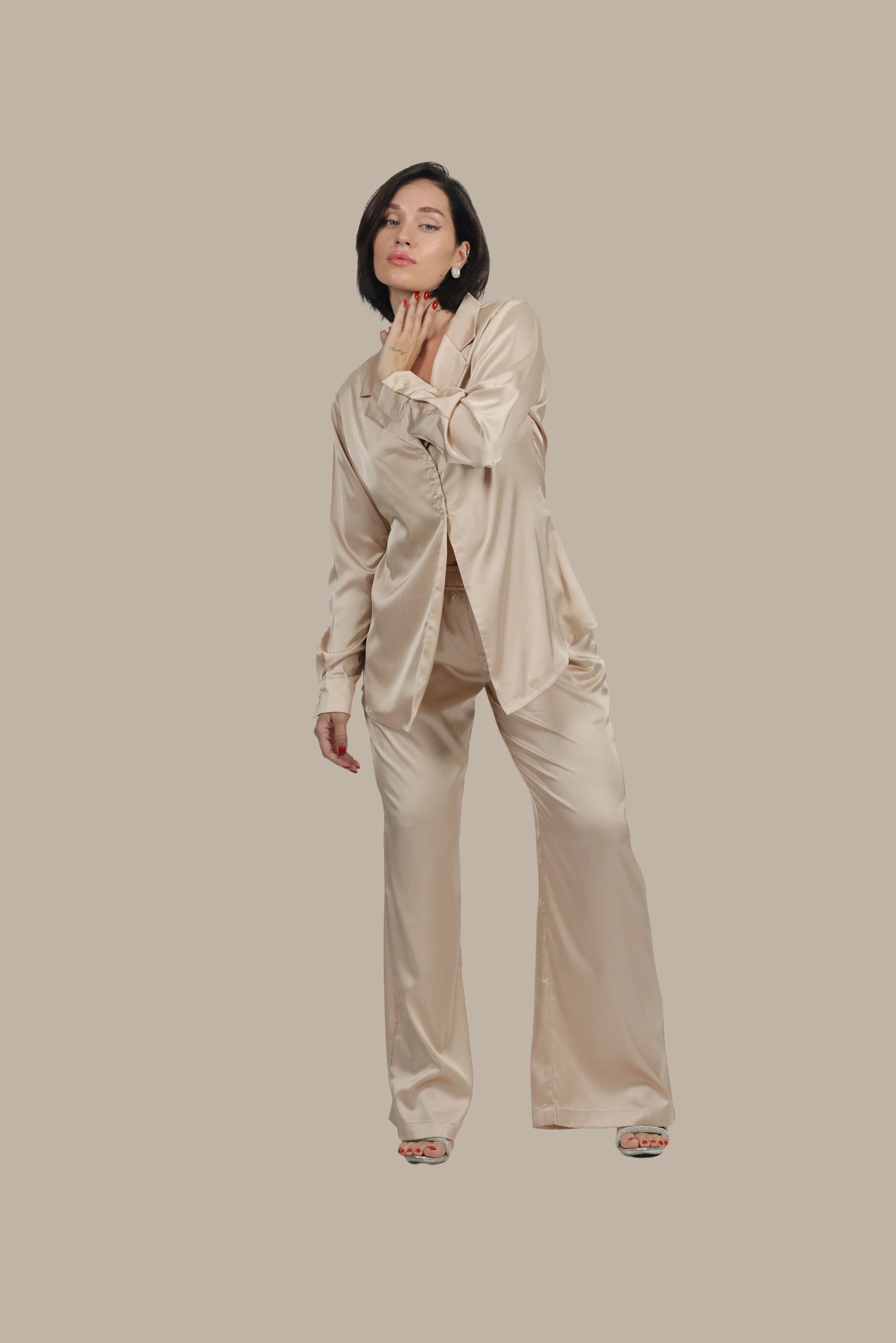 Boss Babe Energy - Women's Silk Co-ord Set