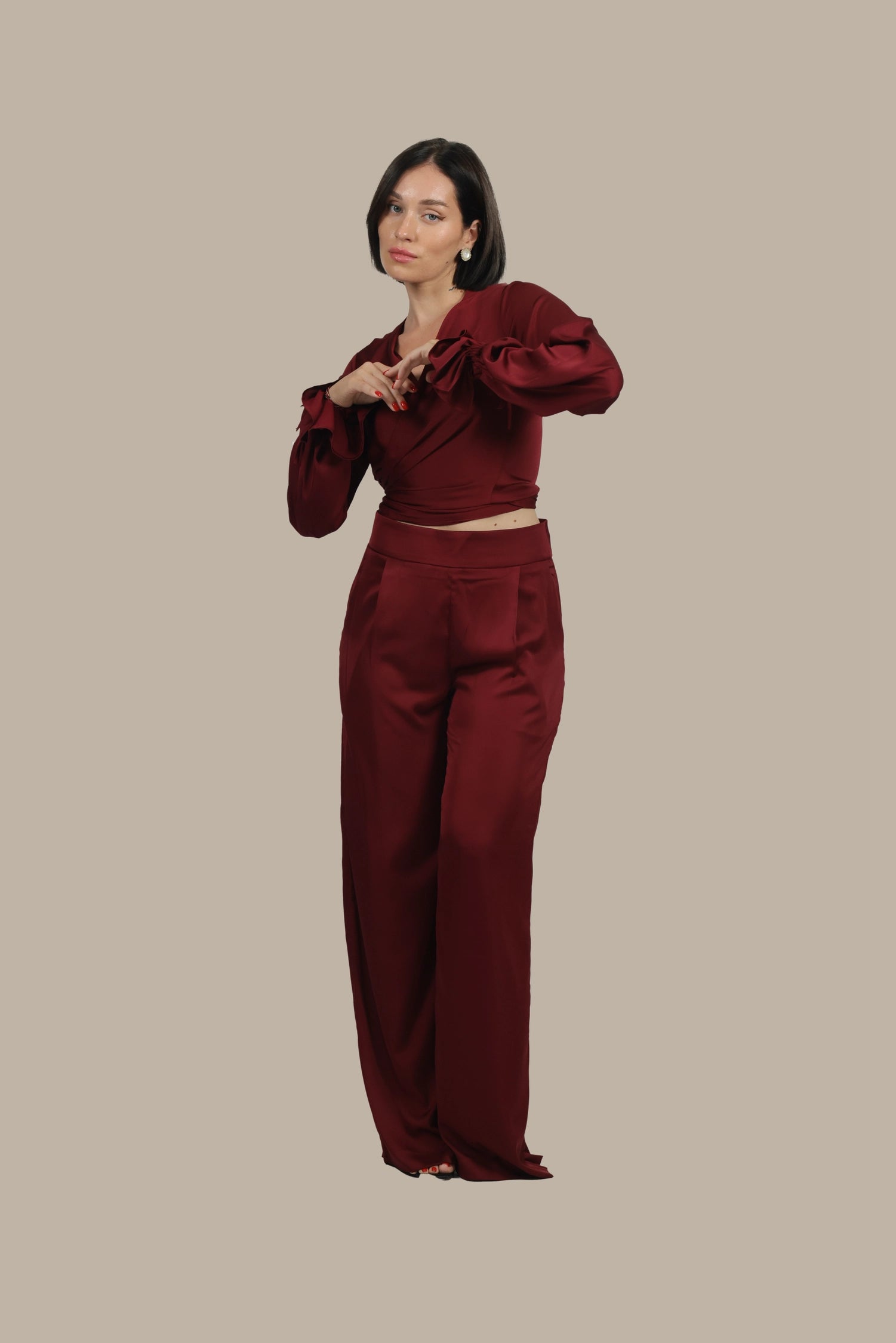 Feminine Energy - Women's Silk Co-ord Set