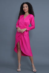 She's Timeless - Women's Wrap Formal Party Dress
