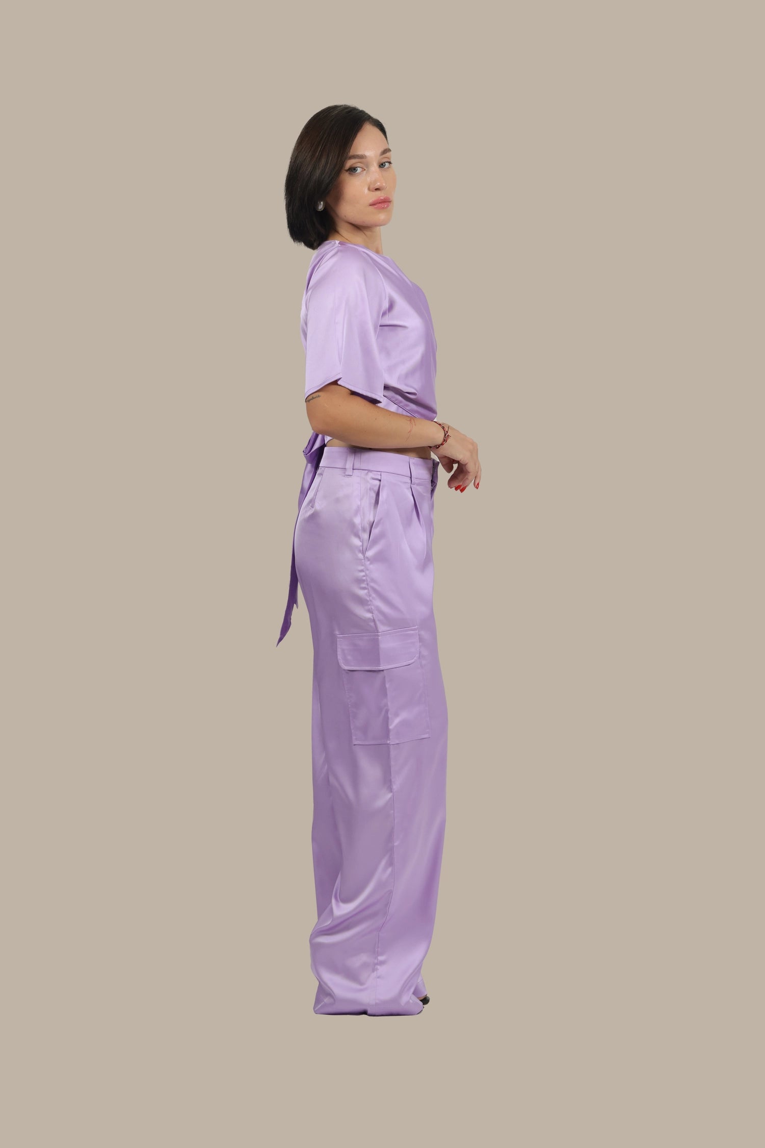 Unbothered – Women's Silk Co-ord Set
